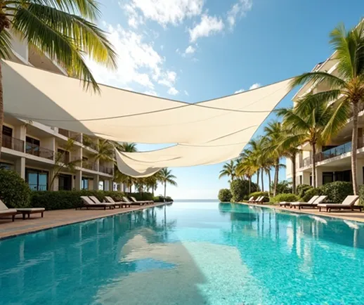 Resort Poolside Tensile