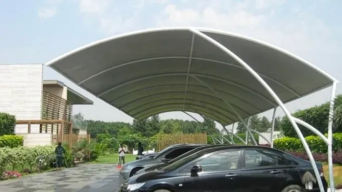 Commercial Arch Car Parking Canopy